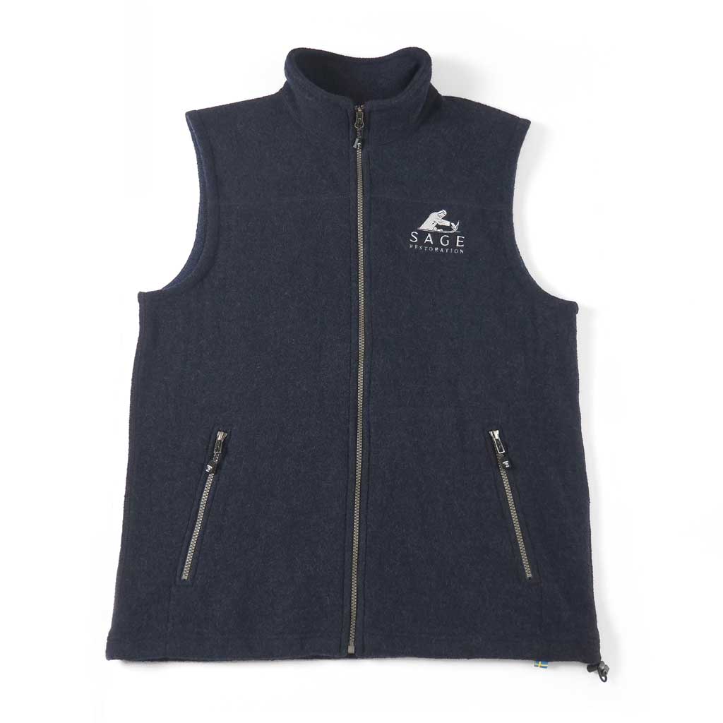 Boiled Wool Vest