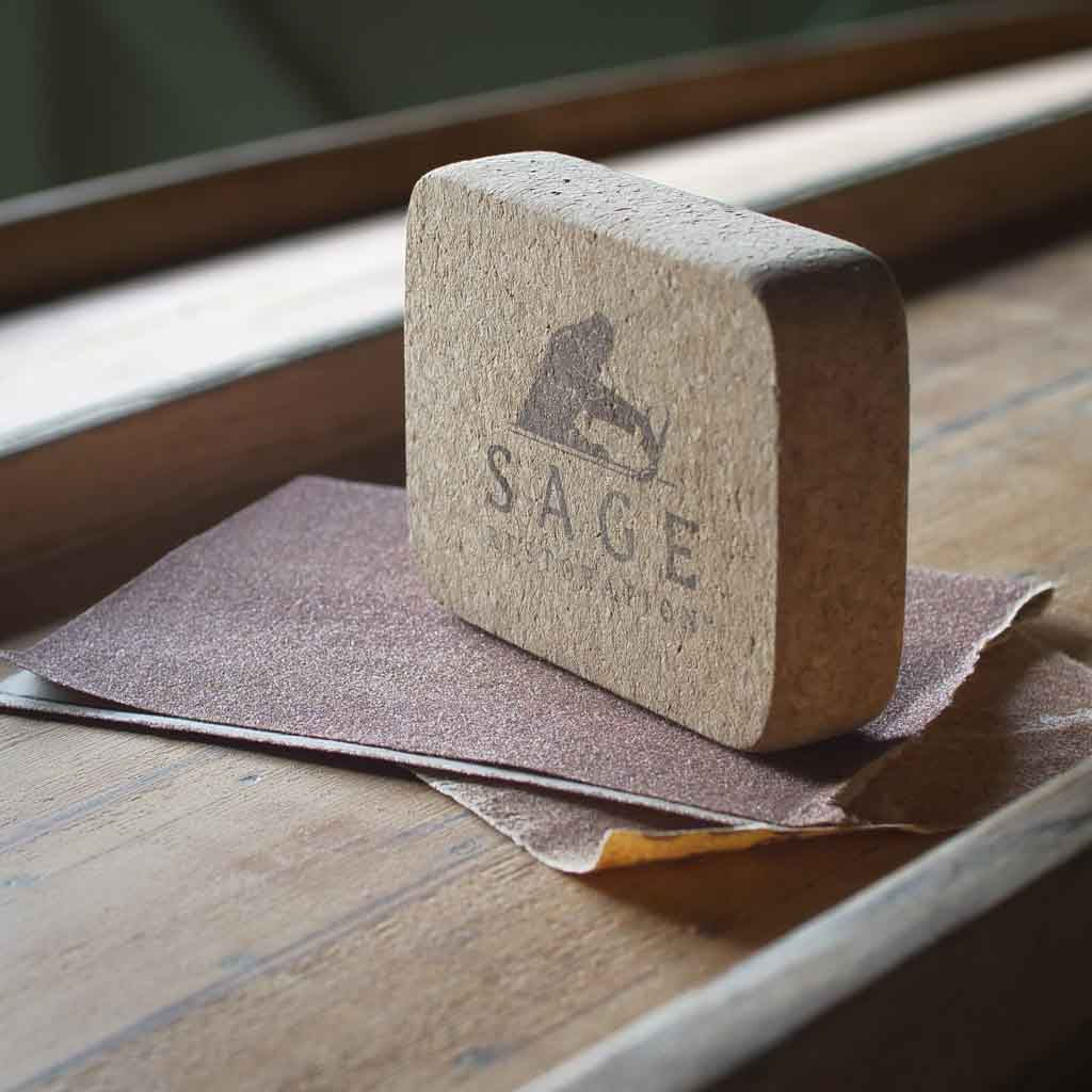 Non-slip Cork Sanding Block