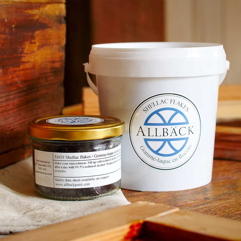 Allbäck Pure Shellac Flakes