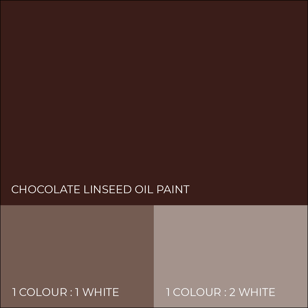 Chocolate Linseed Oil Paint