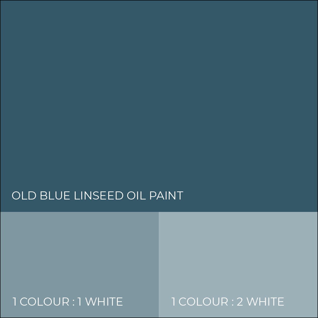 Old Blue Linseed Oil Paint