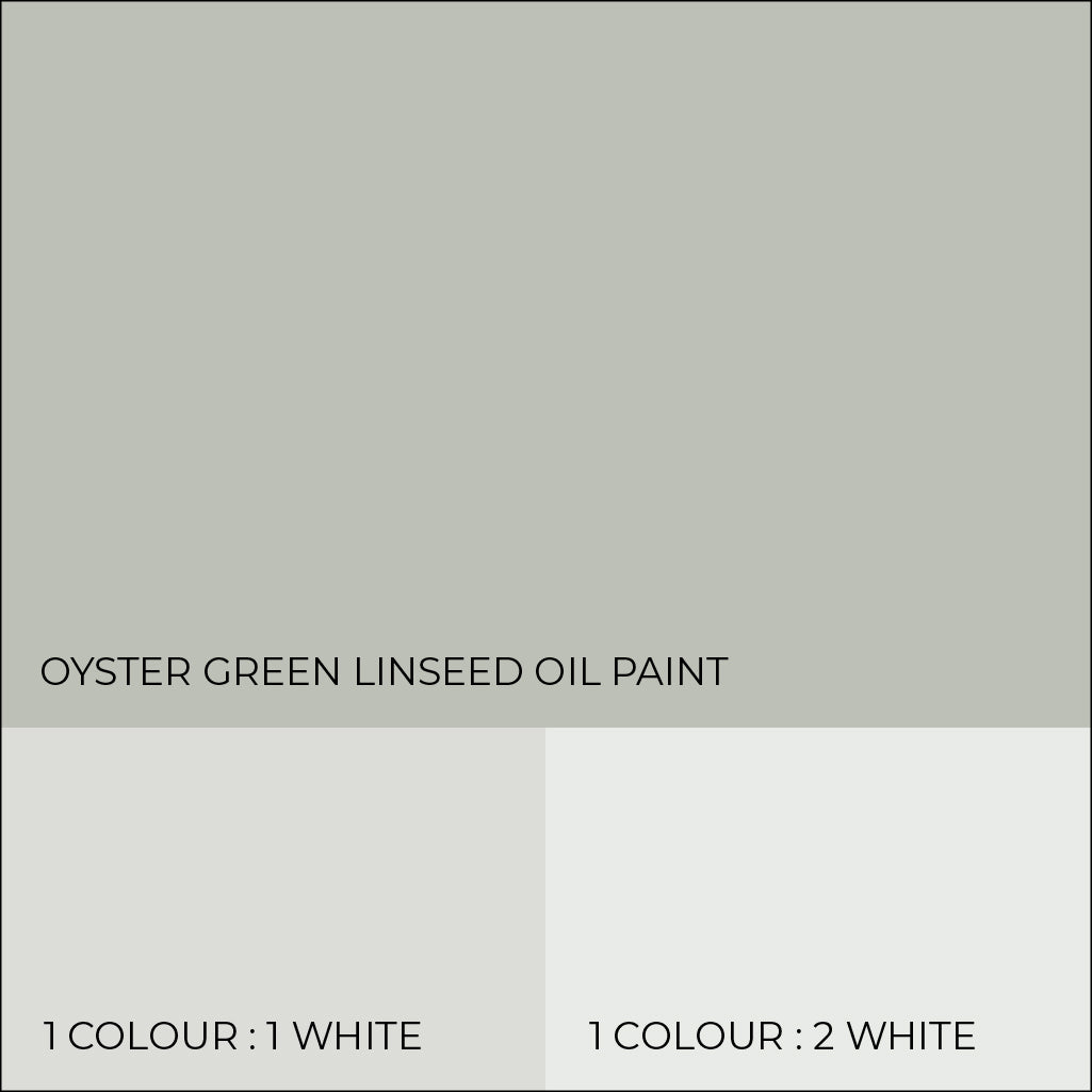 Oyster Green Linseed Oil Paint