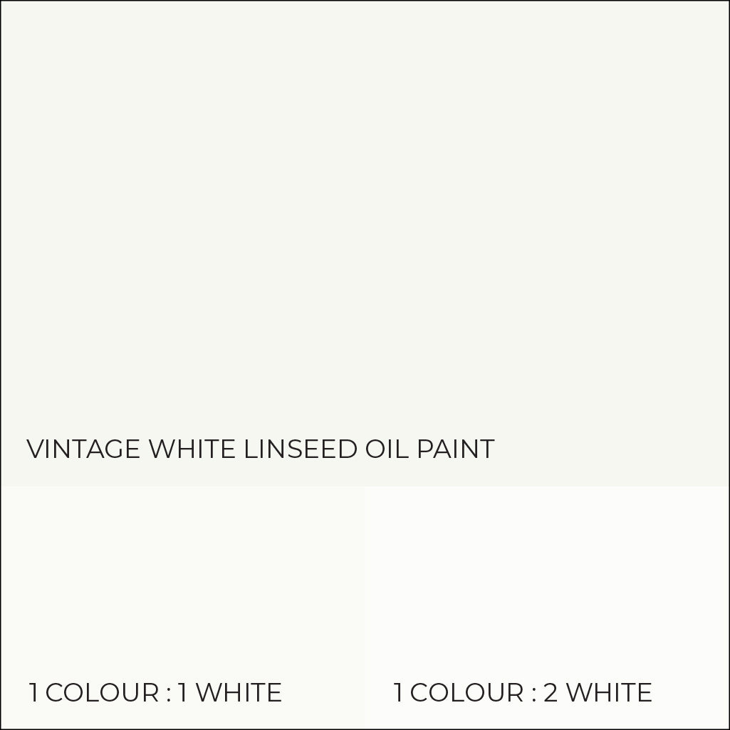 Vintage White Linseed Oil Paint