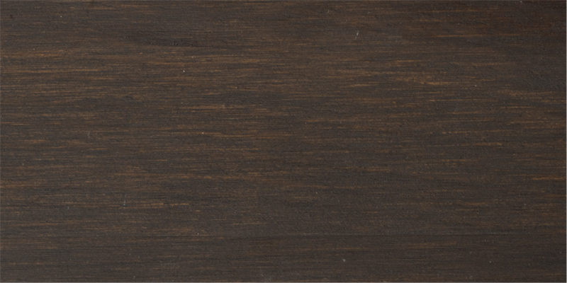 Wood board with black Linseed Oil Wax applied.