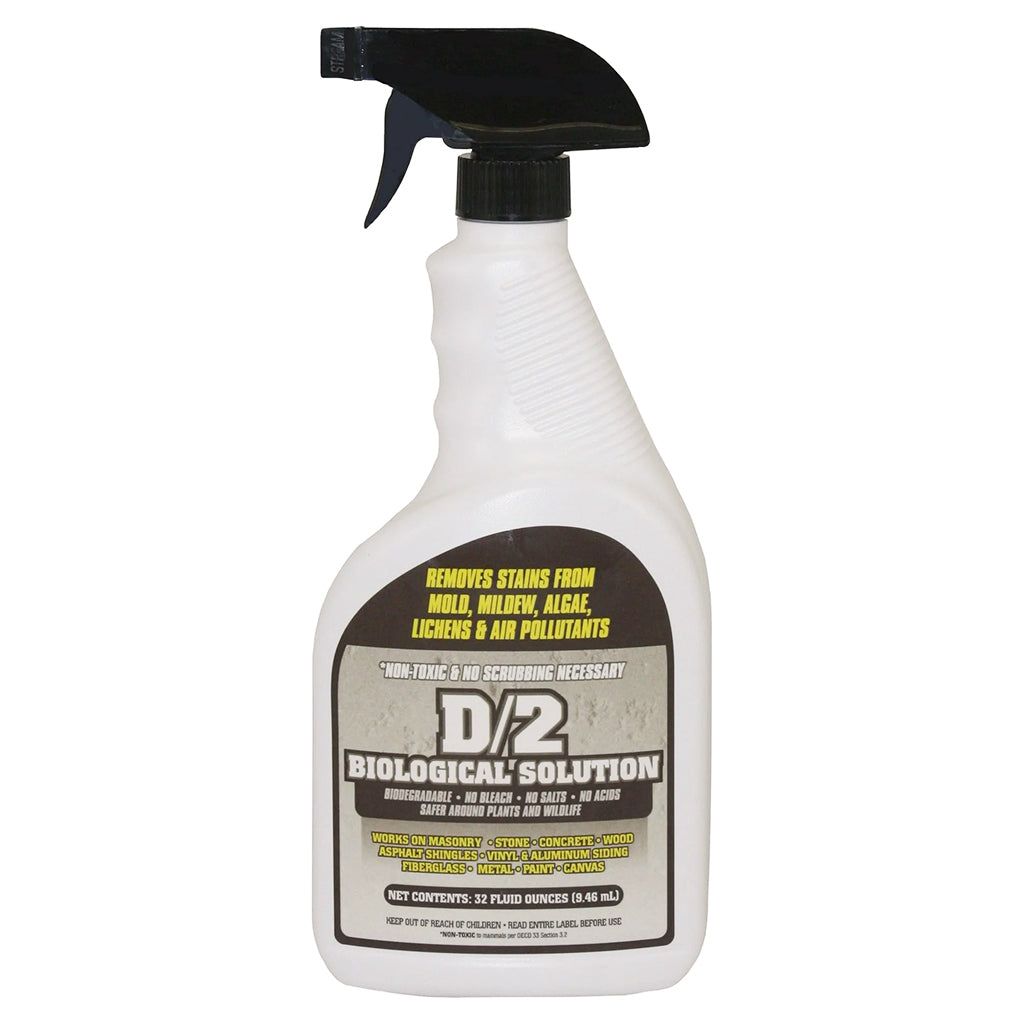 D/2 Biological Solution in a 1 qt spray bottle.