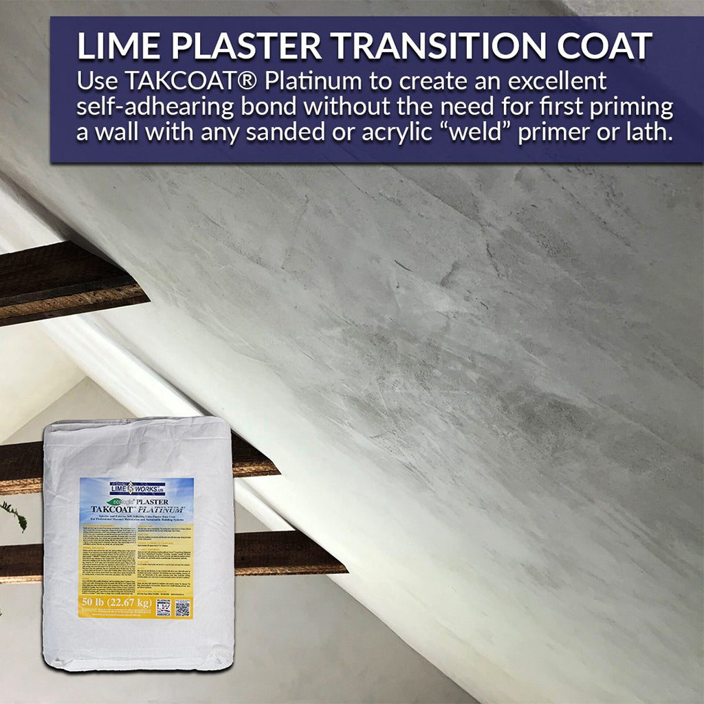 Ecologic Lime Plaster TAKCOAT Platinum