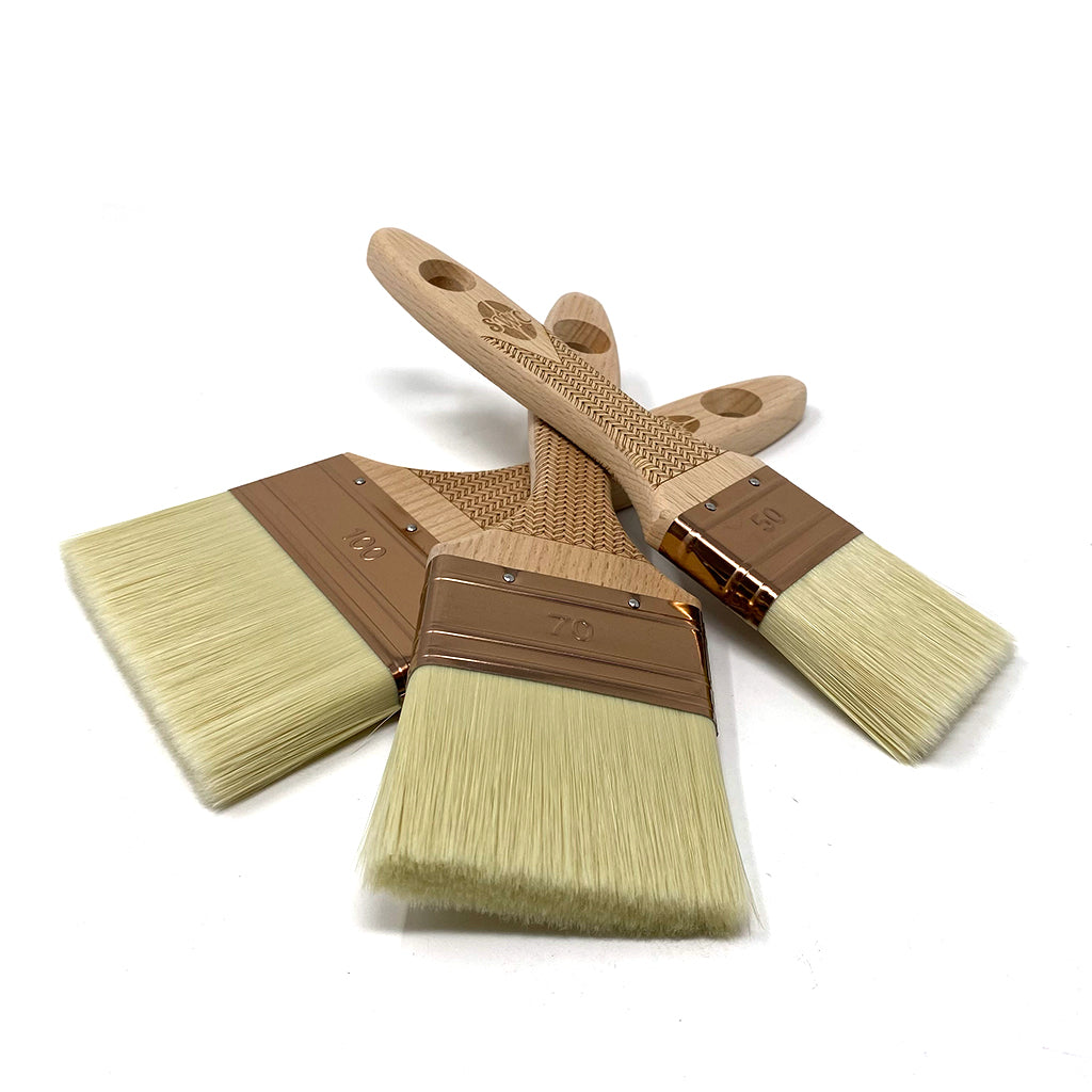 Flat Linseed Oil Paint Brush