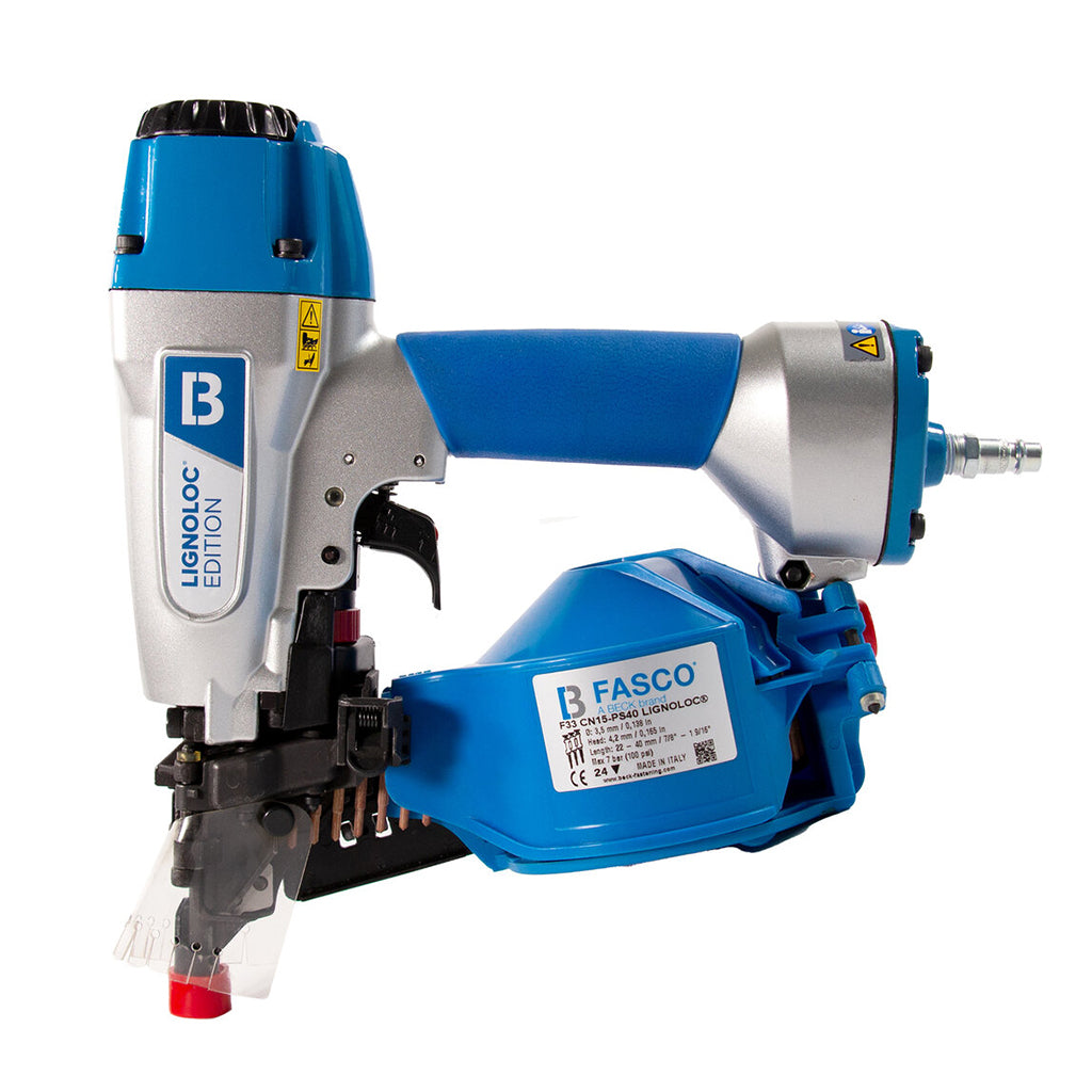 LIGNOLOC F33 Pneumatic Coil Nailer