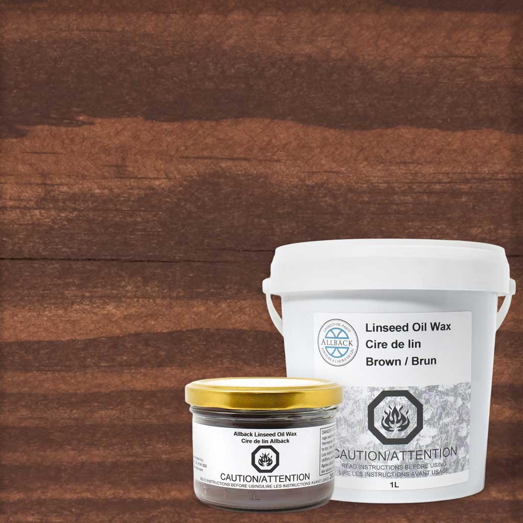 Brown Linseed Oil Wax
