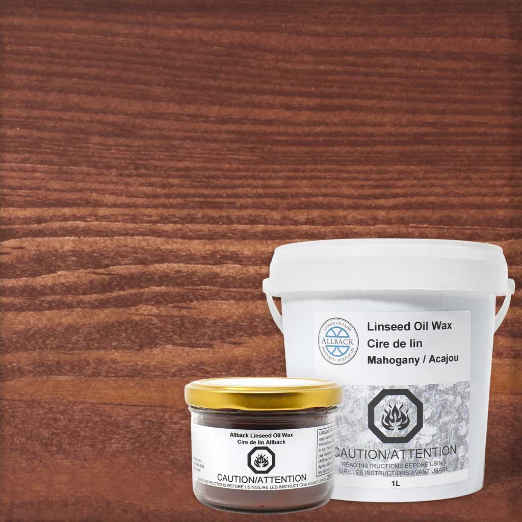 Mahogany Linseed Oil Wax