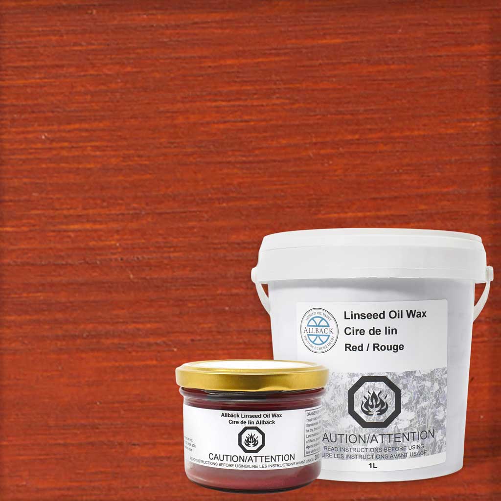 Red Linseed Oil Wax