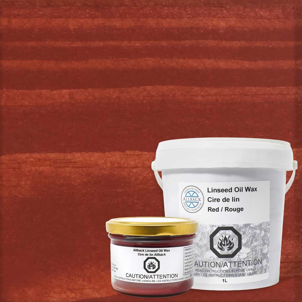 Red Linseed Oil Wax