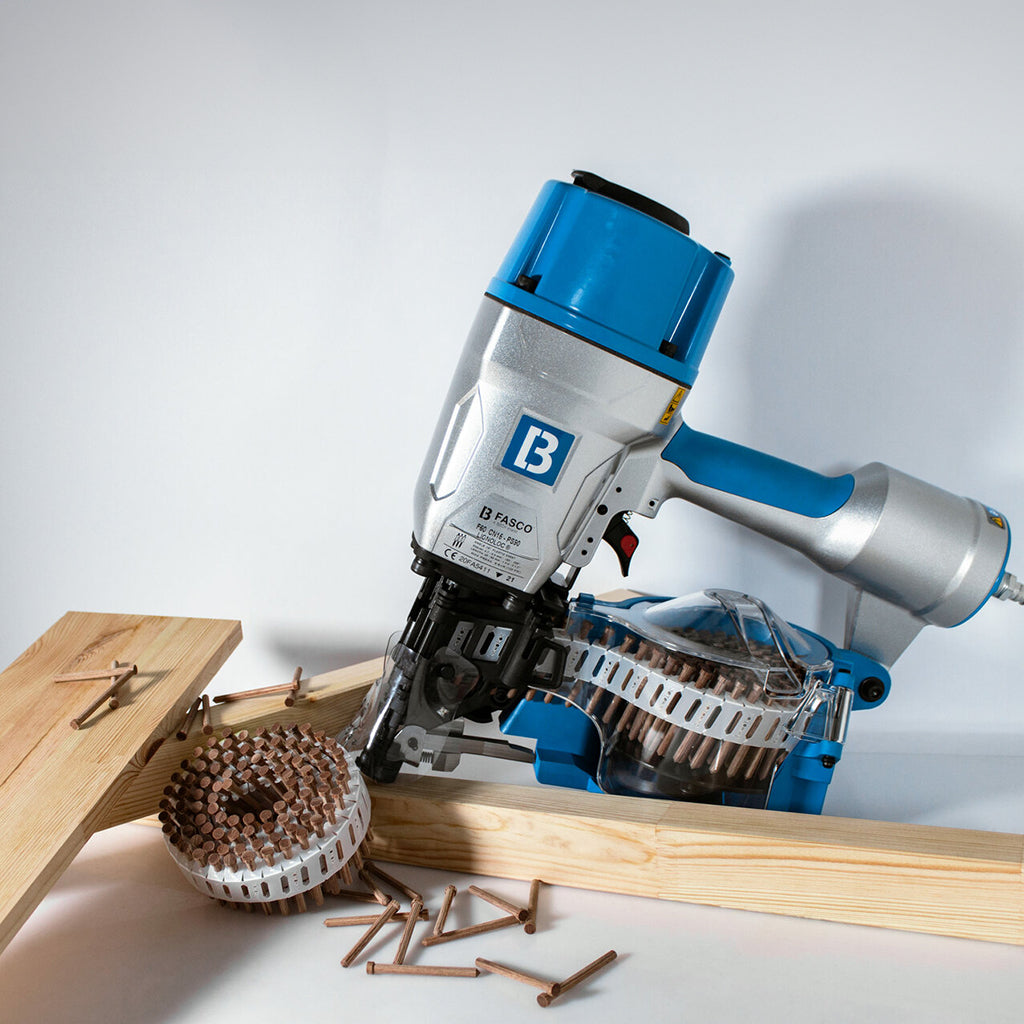 LIGNOLOC F60 Pneumatic Coil Nailer