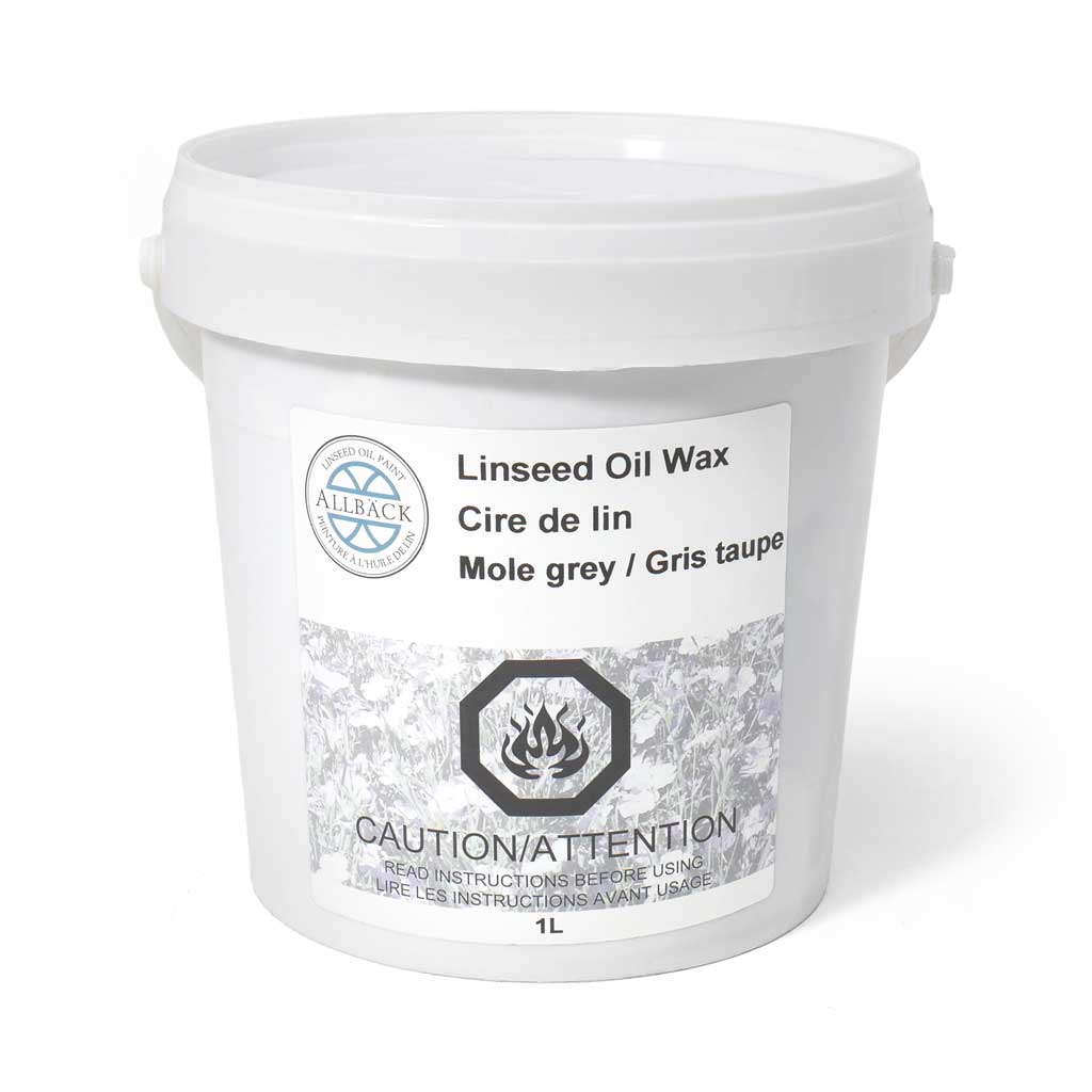 Mole Grey Linseed Oil Wax