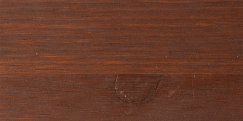 Wood board with Mahogany Linseed Oil Wax