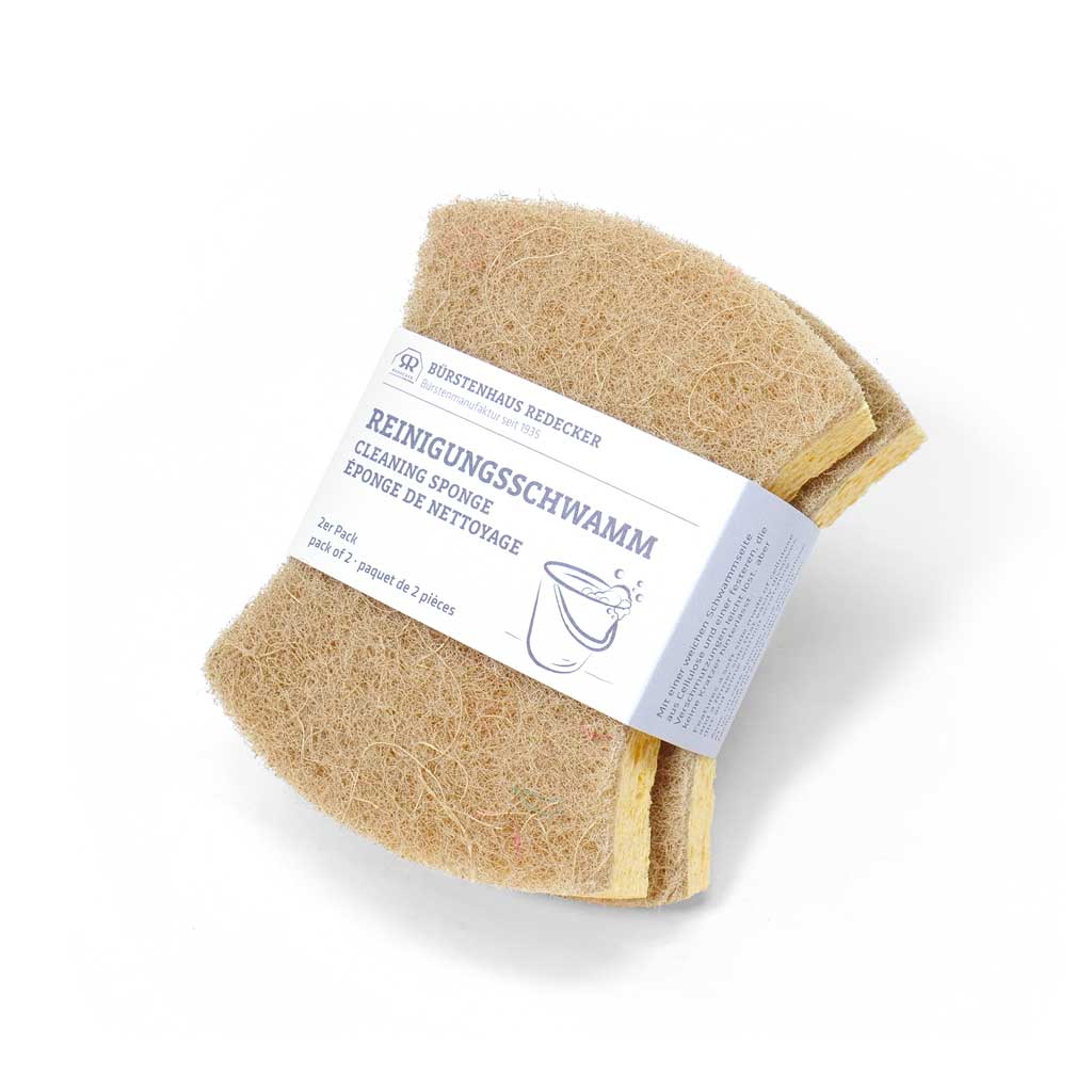 Redecker Cleaning & Applicator Sponge, 2-pack