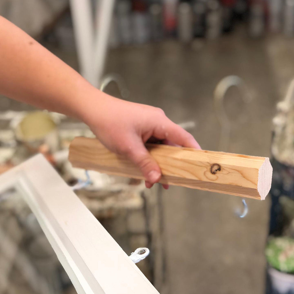Wooden Sash Hanger Set