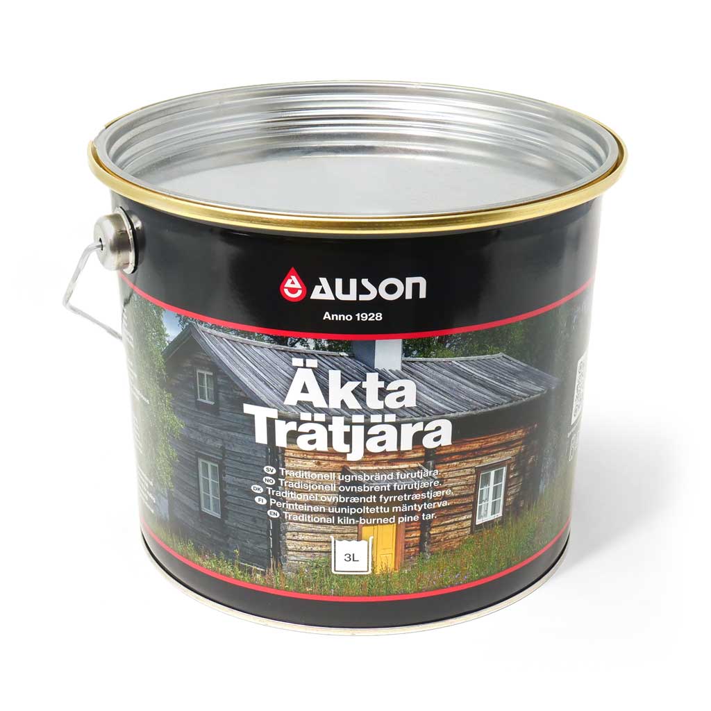 Genuine Dark Pine Tar, 3 L