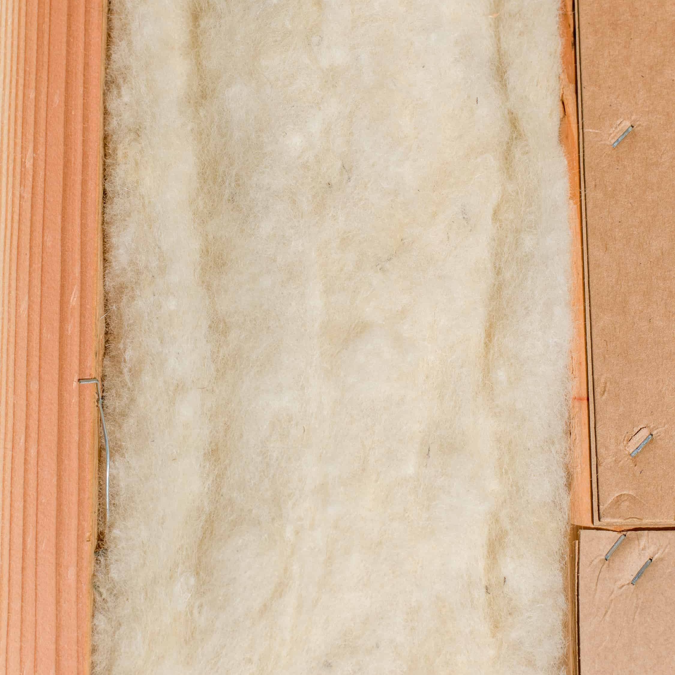 Cut Havelock Wool insulation batts easily to fit into smaller cavities.