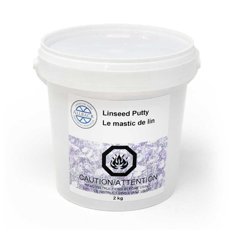 Allbäck Linseed Oil Putty | Sage Restoration | Canada USA