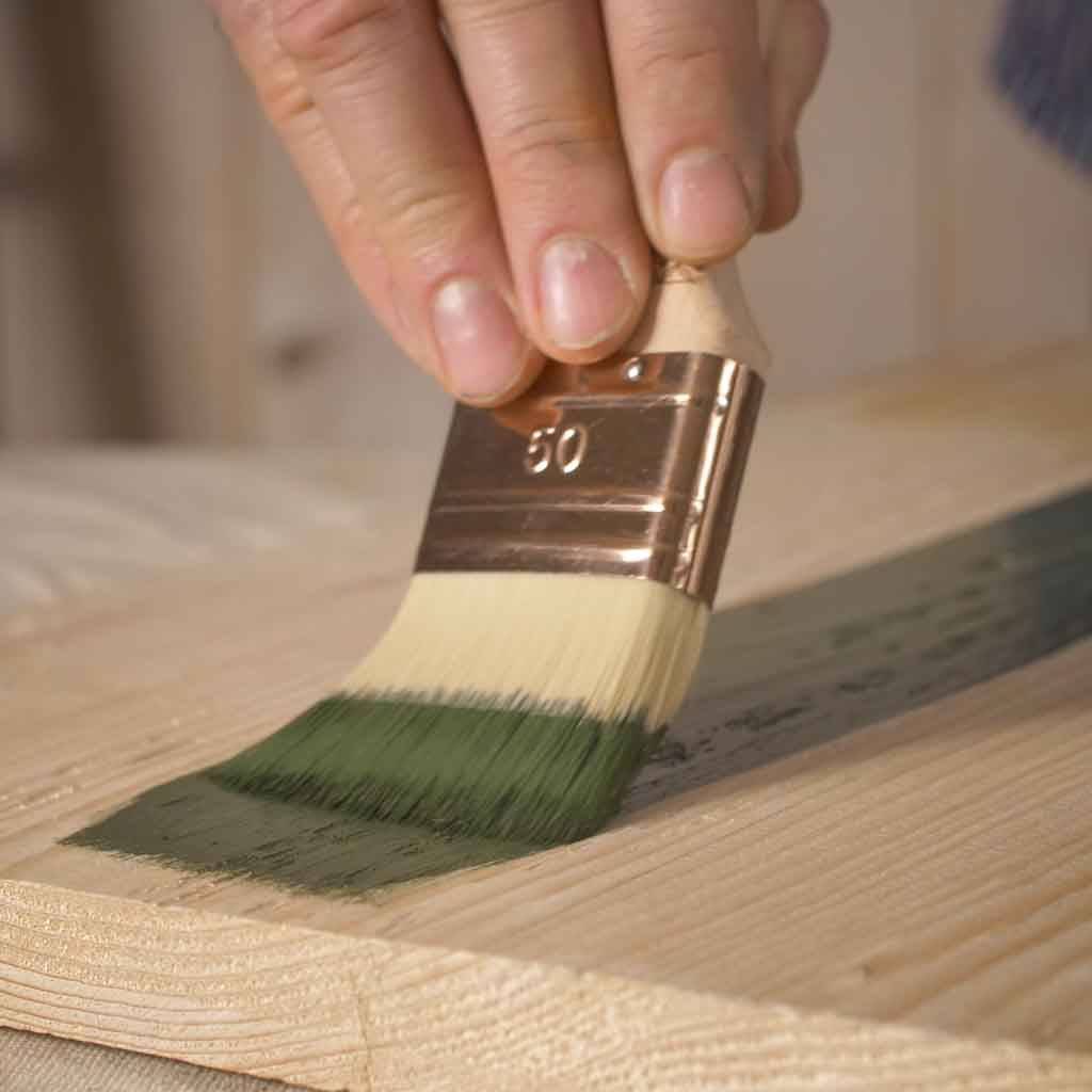 Flat Linseed Oil Paint Brush