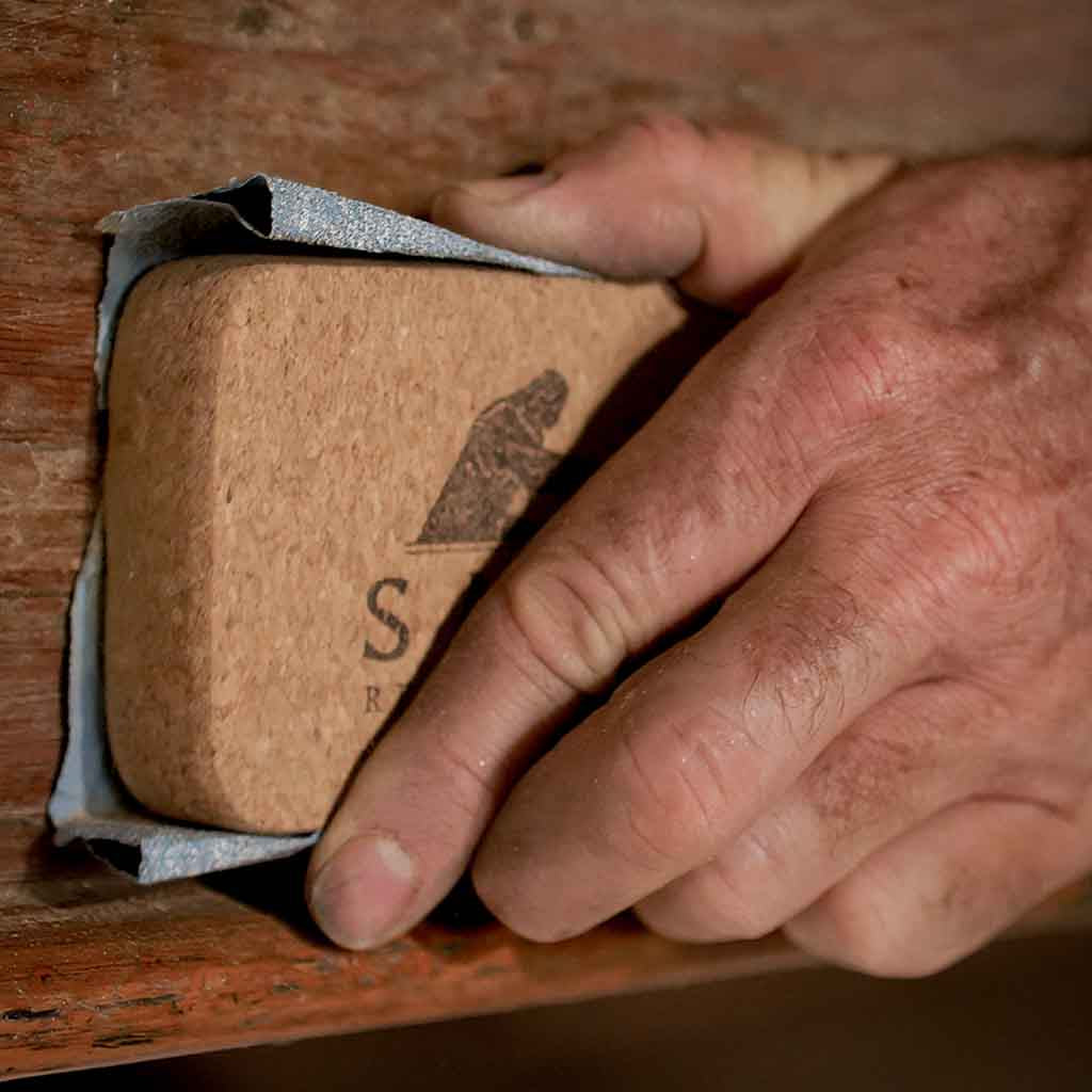 Non-slip Cork Sanding Block