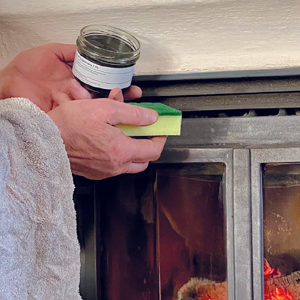 Allbäck Linseed Oil Stove Blacking Fireplace Paste