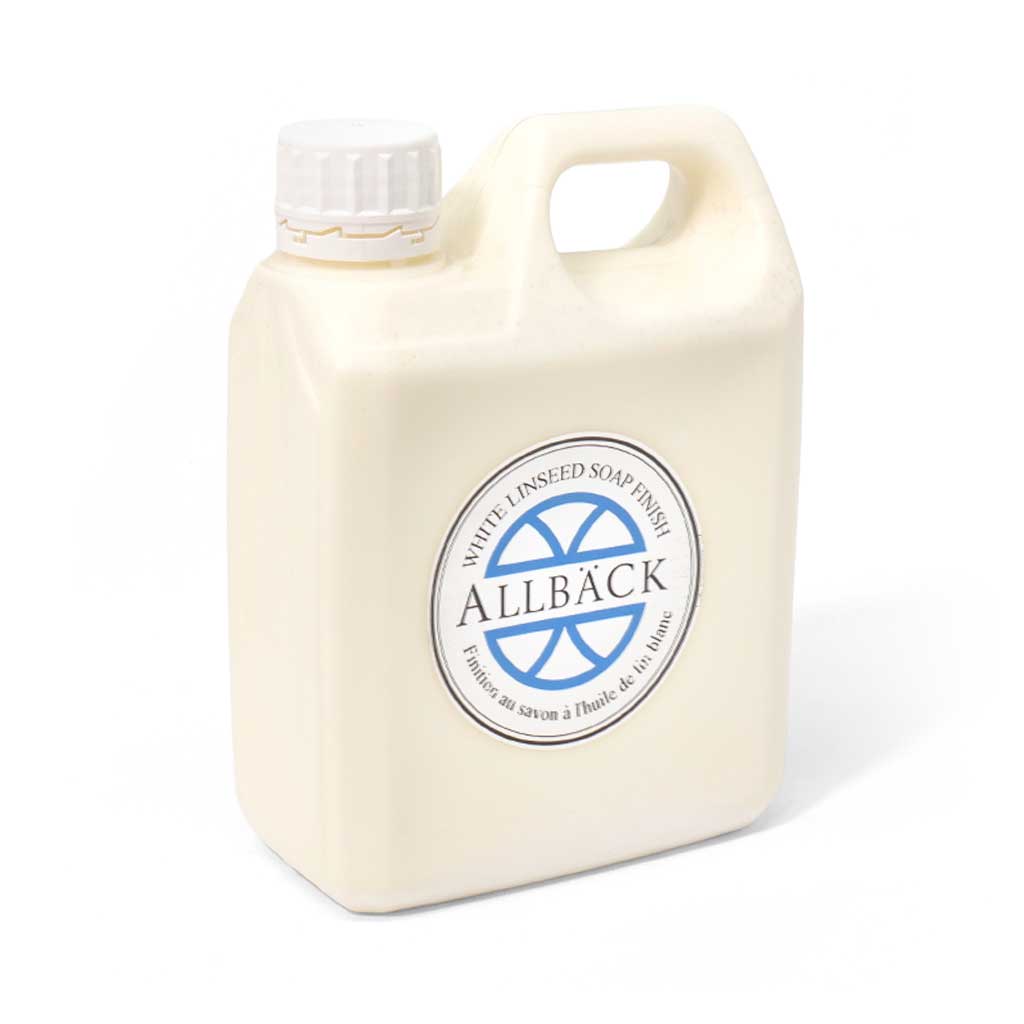 Allbäck White Linseed Soap Finish