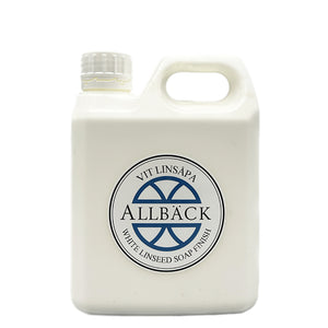 NEW Allbäck White Linseed Soap Finish