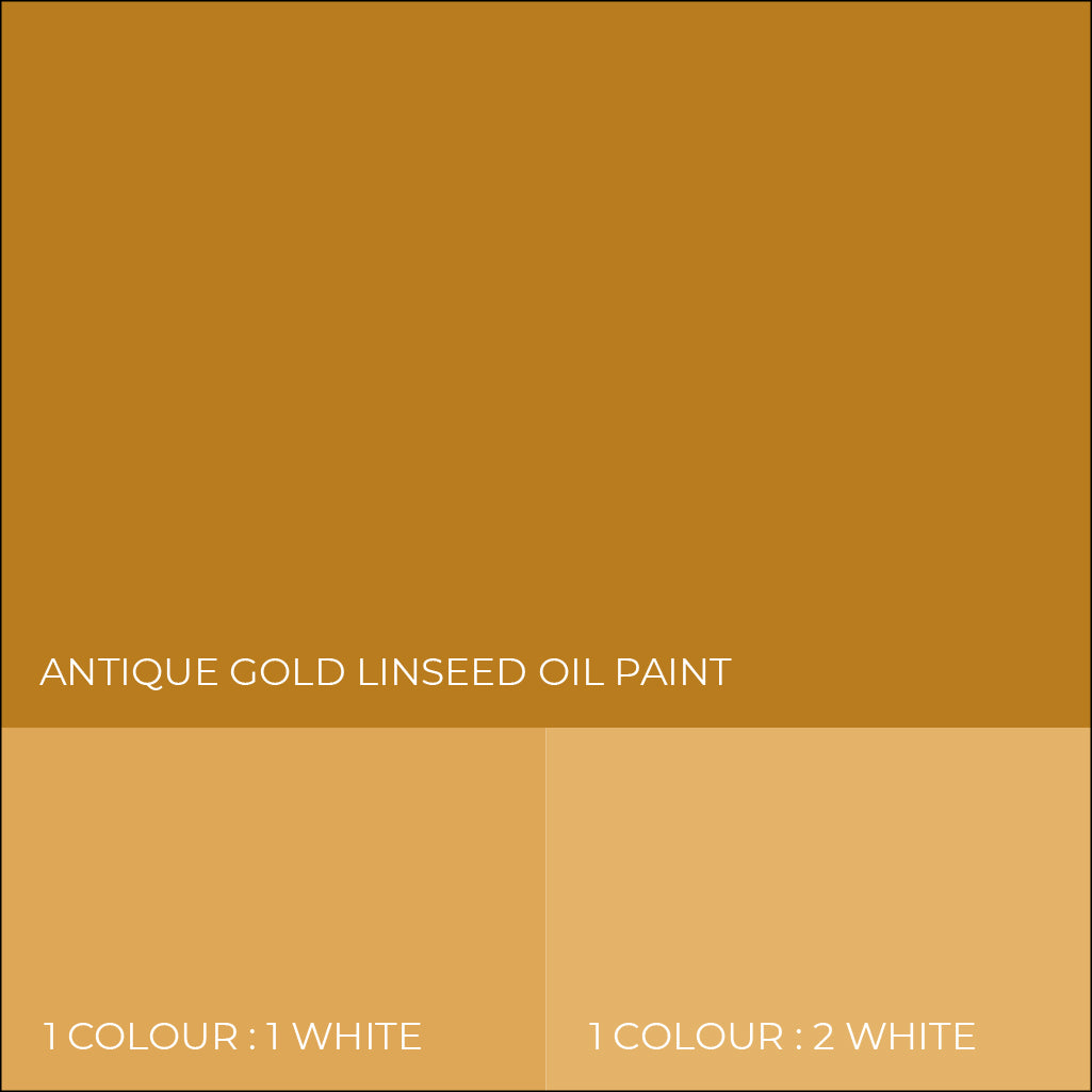 Antique Gold Linseed Oil Paint