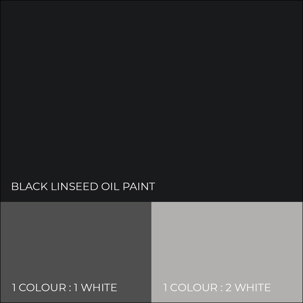 Black Linseed Oil Paint