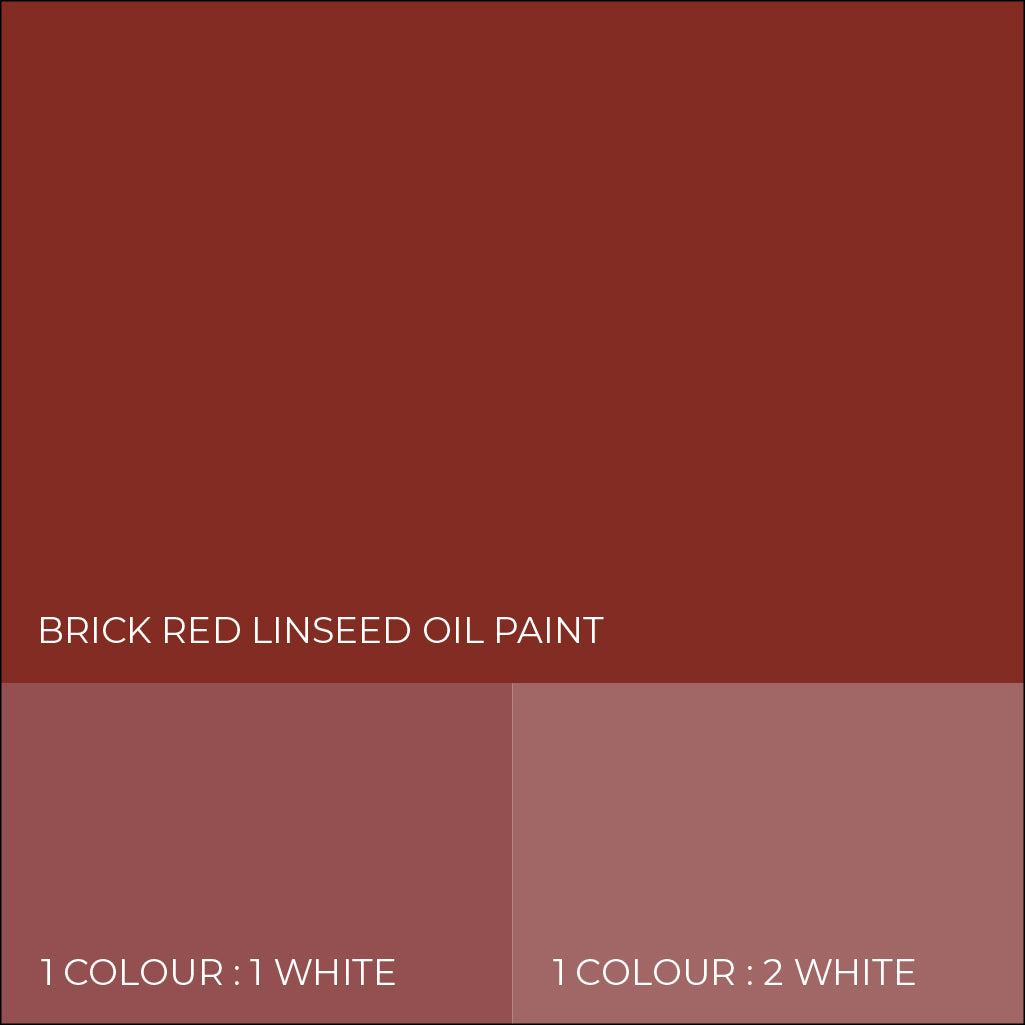 Brick Red Linseed Oil Paint