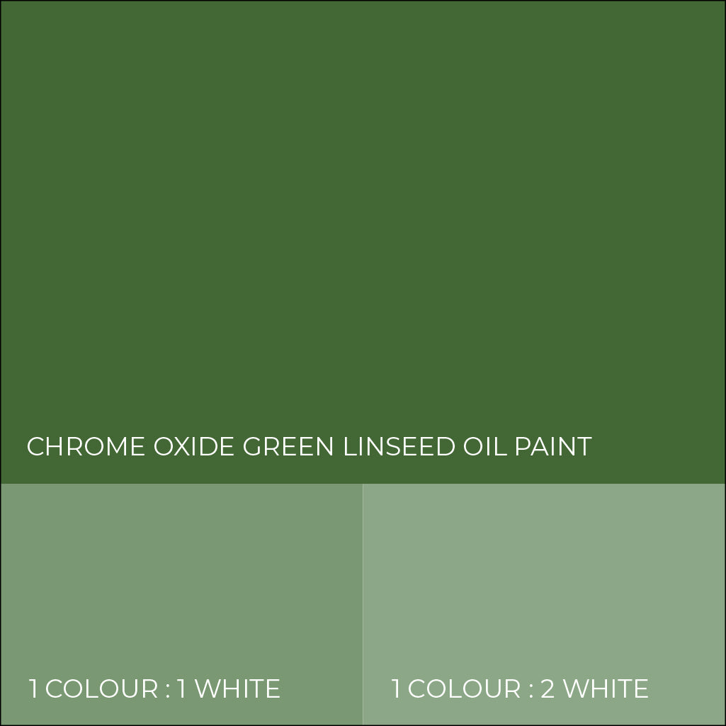 Chrome Oxide Green Linseed Oil Paint