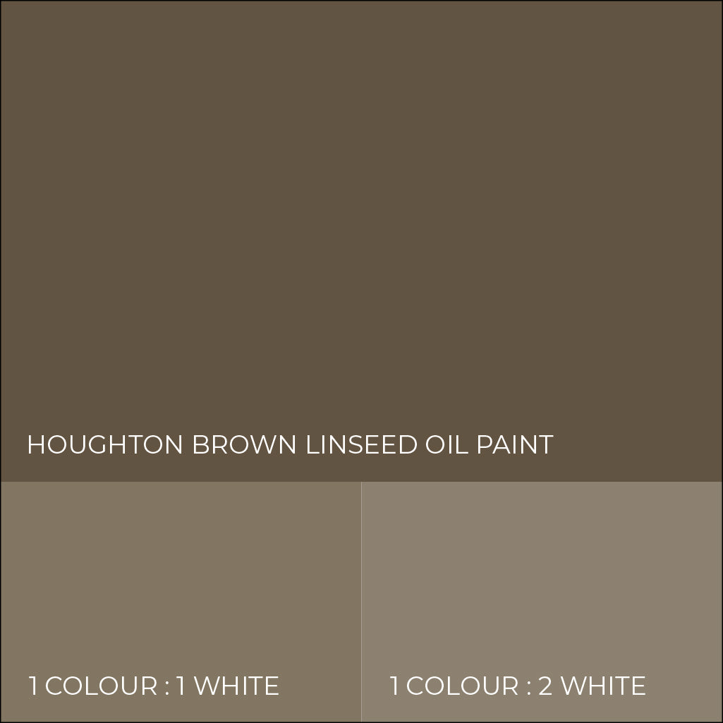Houghton Brown Linseed Oil Paint