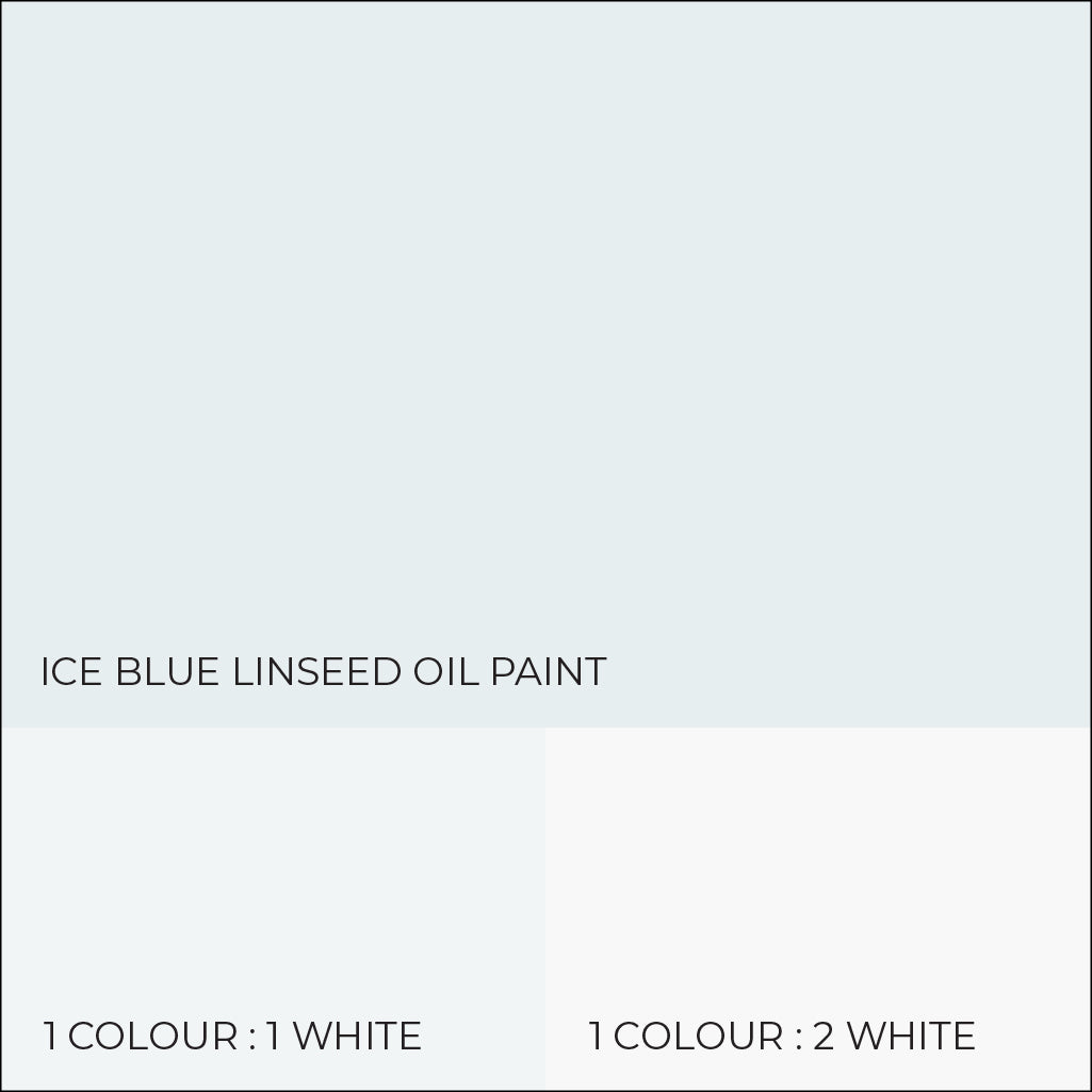 Ice Blue Linseed Oil Paint