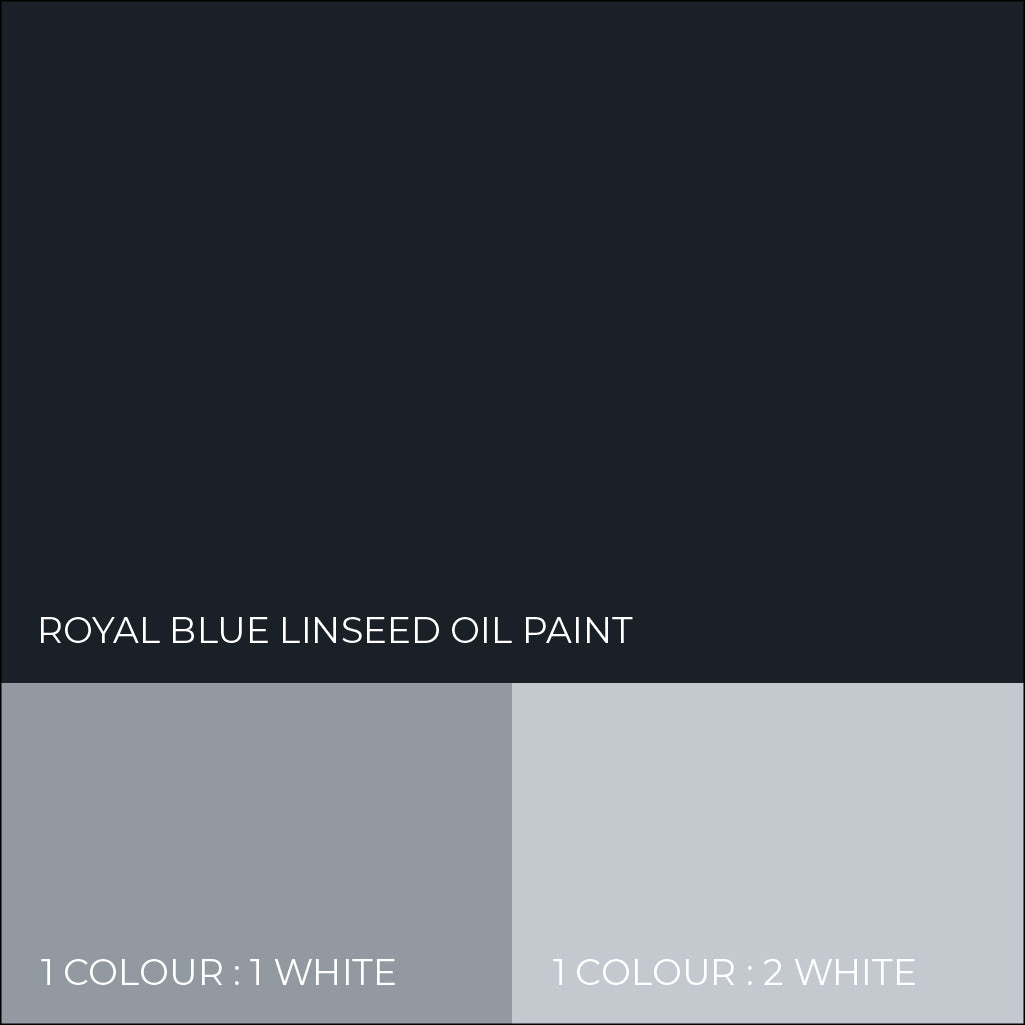 Royal Blue Linseed Oil Paint