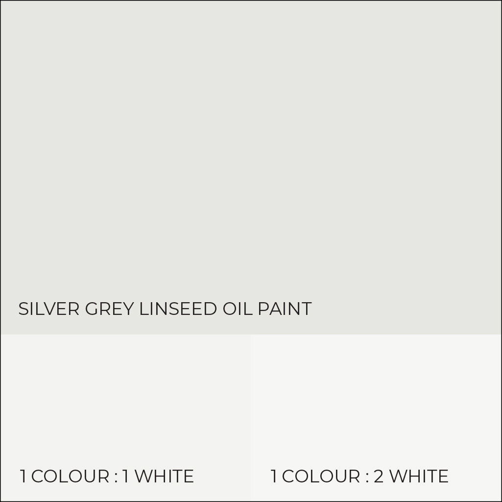 Silver Grey Linseed Oil Paint