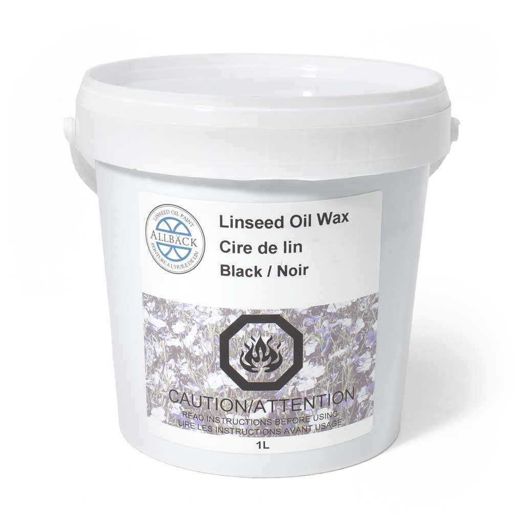 Black Linseed Oil Wax