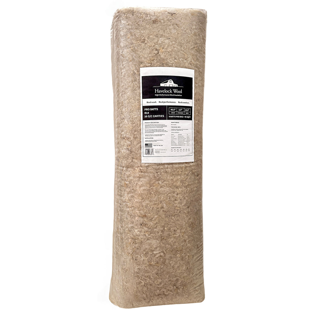 Havelock Wool Insulation PRO Batting