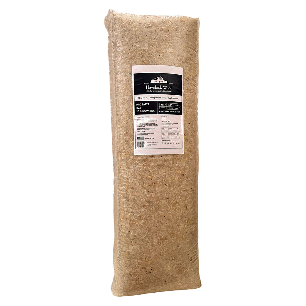 Havelock Wool Insulation PRO Batting
