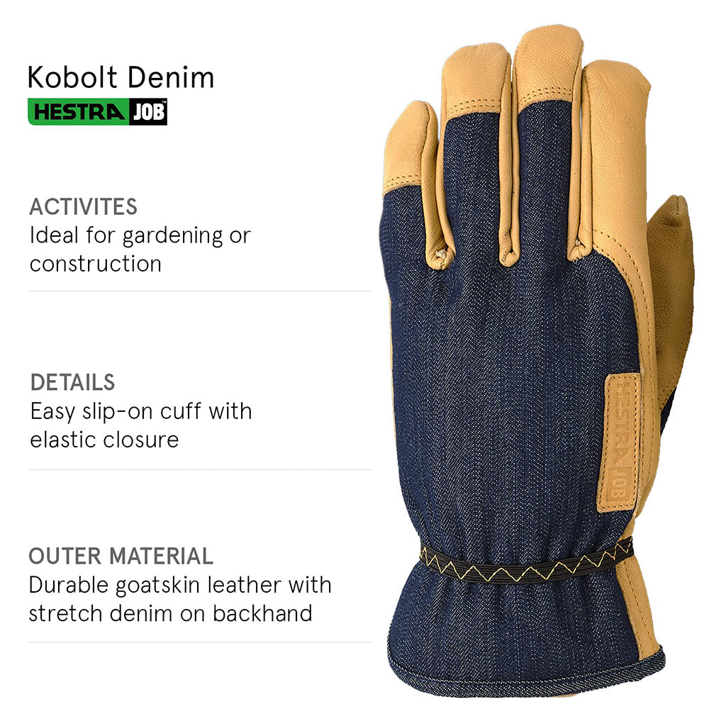 Hestra Kobolt Denim Gloves