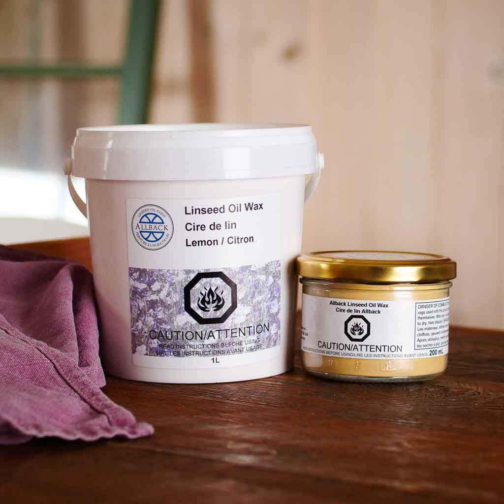 Lemon Linseed Oil Wax