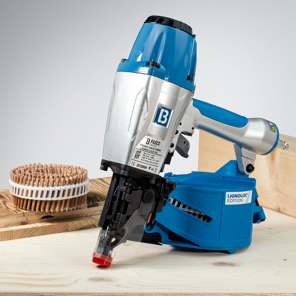 LIGNOLOC F44 Pneumatic Coil Nailer