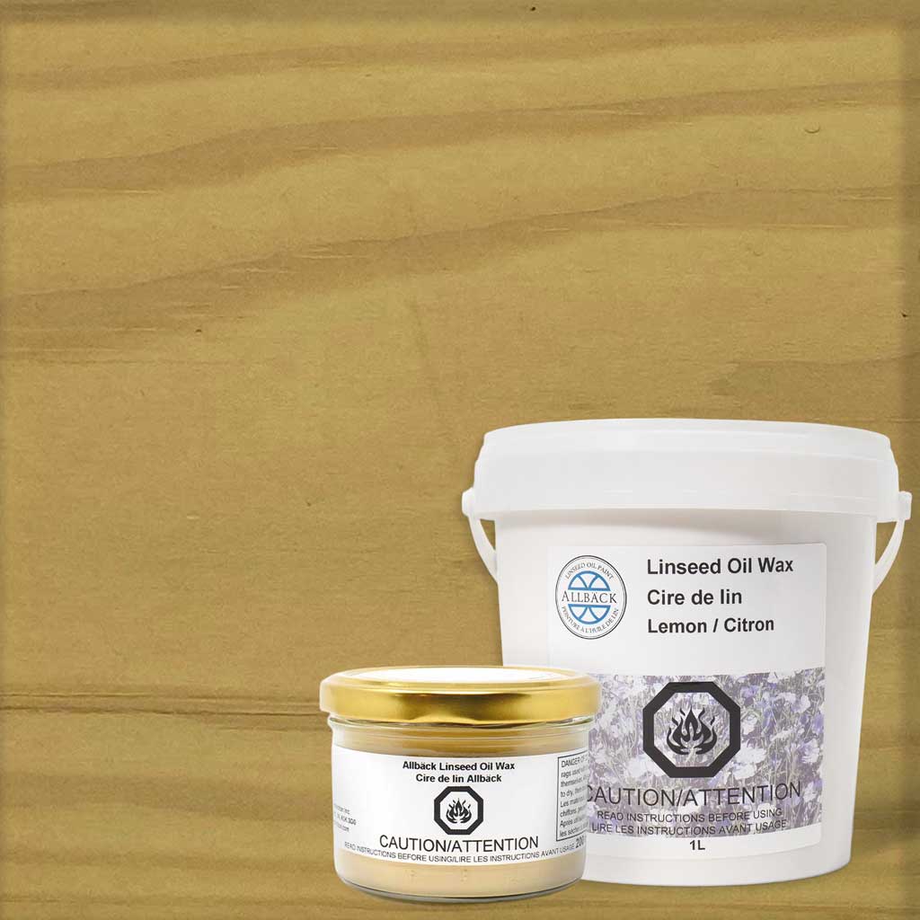 Lemon Linseed Oil Wax