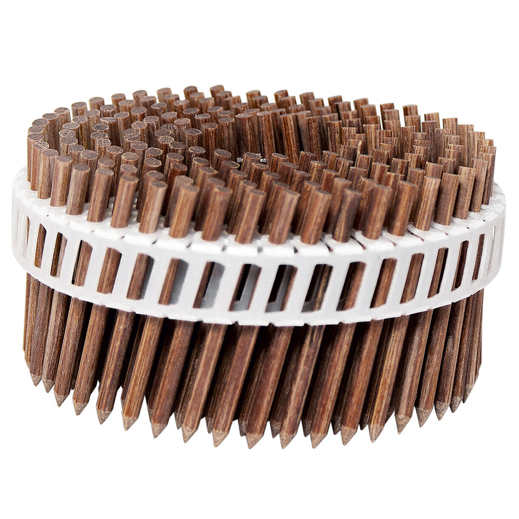 Coil of LIGNOLOC® F44 Wooden Nails, Ø 3.7 mm.