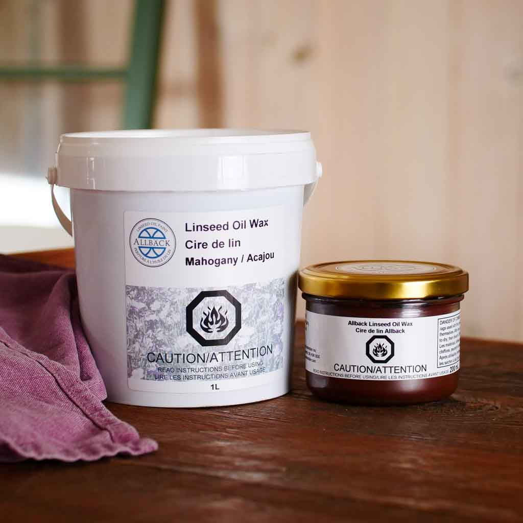 Mahogany Linseed Oil Wax