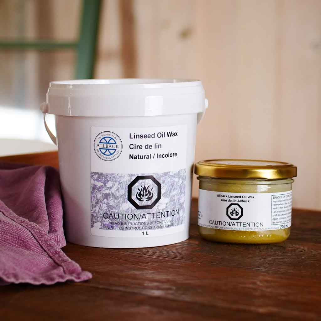 Natural (Clear) Linseed Oil Wax