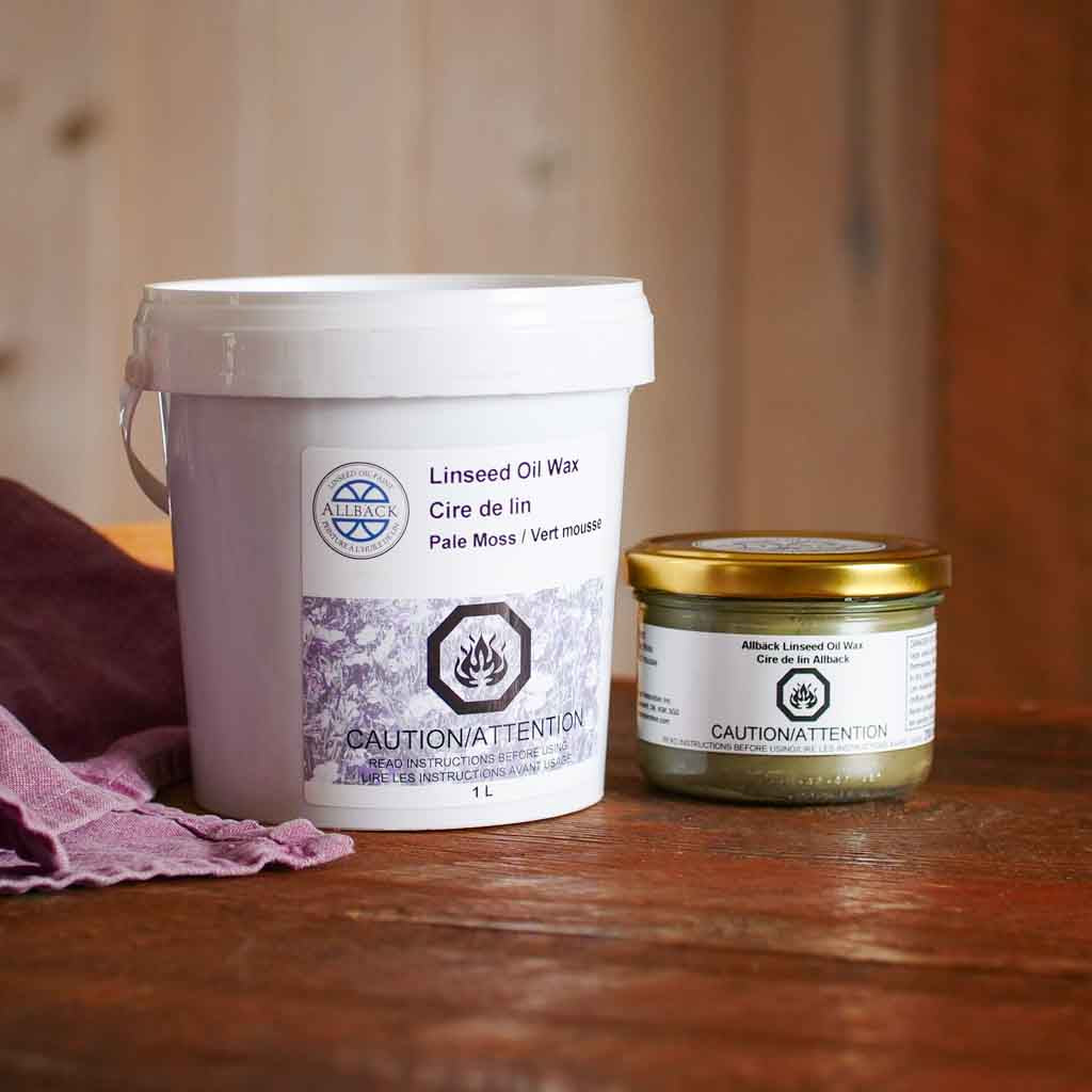 Pale Moss Linseed Oil Wax