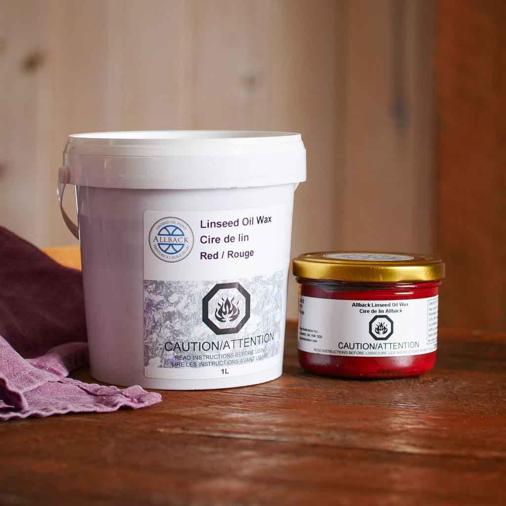 Red Linseed Oil Wax