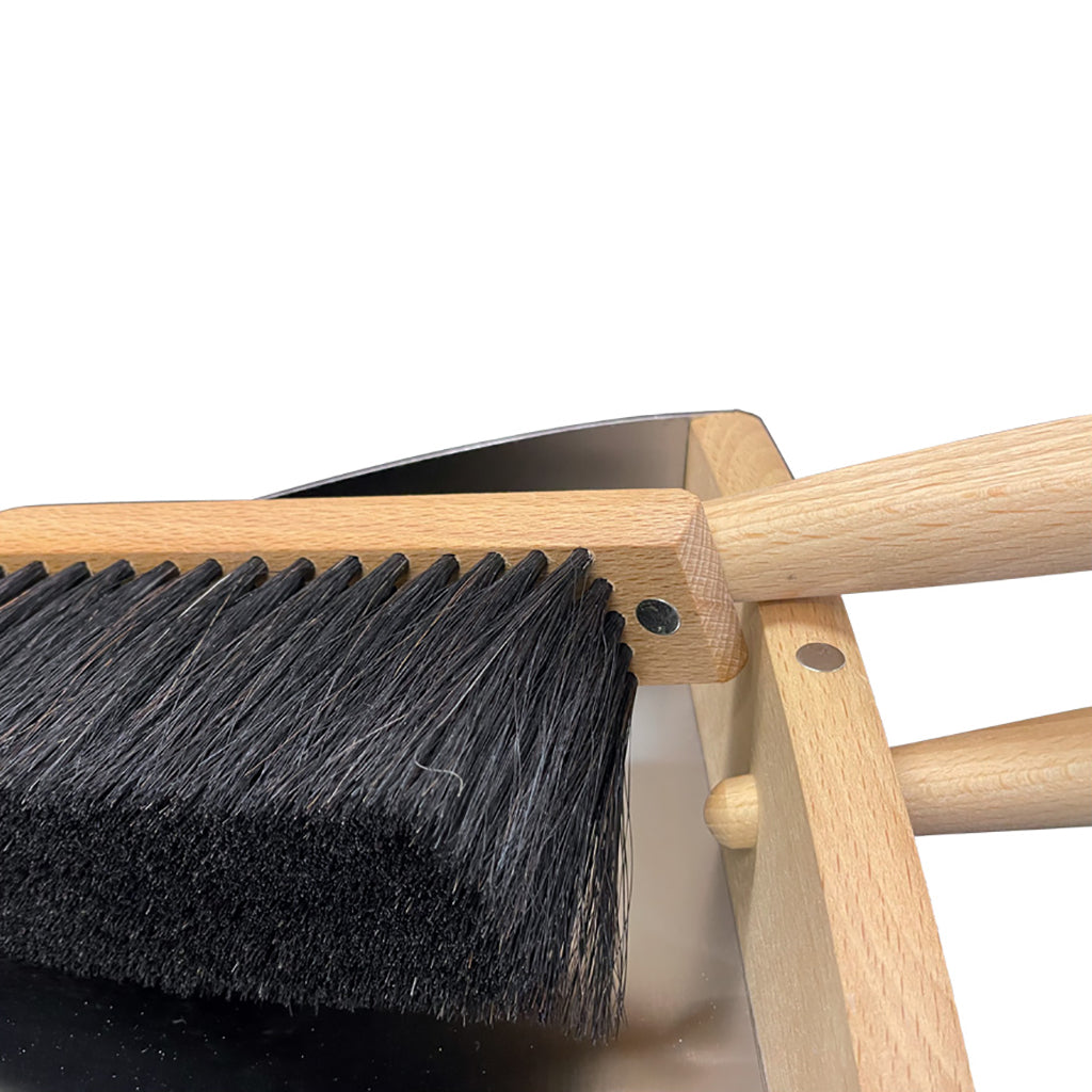 Redecker Magnetic Hand Broom & Dustpan Set | Sage Restoration | Canada USA
